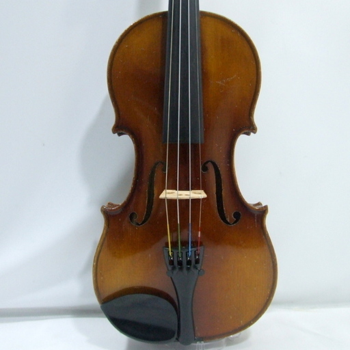 メンテ済み ドイツ製 バイオリン 分数 3/4 C.meinel Violin ヴィンテージ アジャスター内蔵テールピース ナイロン弦搭載マイネル バイオリン 発表会 コンクールに!!