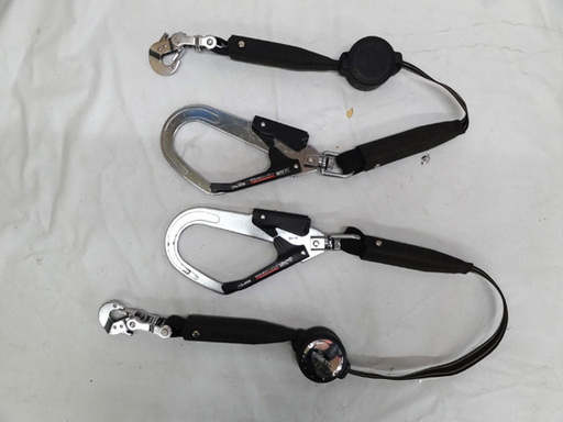 タジマ 安全帯 ハーネス ランヤード付き 型番不明 一本つり専用 硬質焼