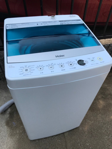 超お薦め品‼️ 美品‼️ハイアール洗濯機 5.5kg 2018年
