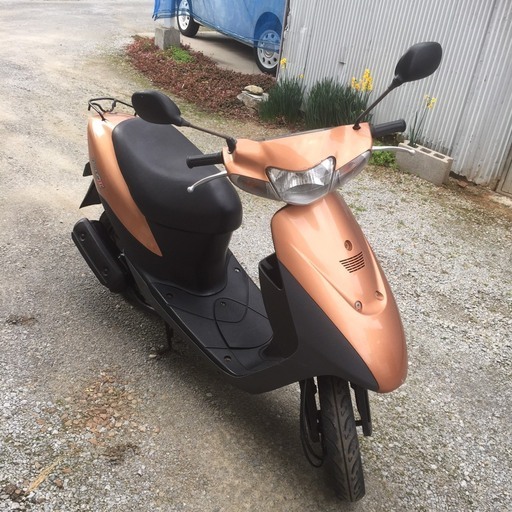ジモティー価格!香川県高松市発 SUZUKI スズキ レッツ2 CA1PA オレンジ ※軽整備済 原付バイク 50cc 2サイクル 2スト ※販売証明付
