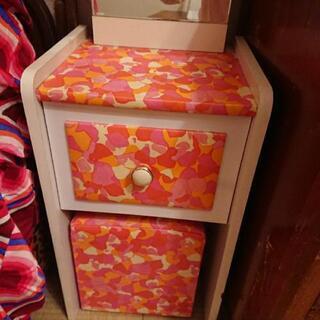 レトロポップ ドレッサー 鏡台 昭和 レトロ ビンテージ