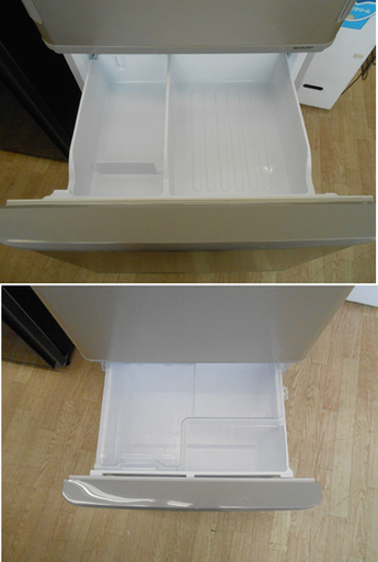 冷蔵庫 3ドア 350L 2018年製 大型 シャープ SJ-W352D-N どっちもドア