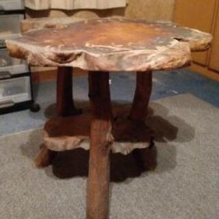 値下げ交渉OK！。アンティーク サイドテーブル 花台