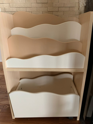 本棚ニトリ 絵本棚 さくら 黄檗の収納家具の中古あげます 譲ります ジモティーで不用品の処分