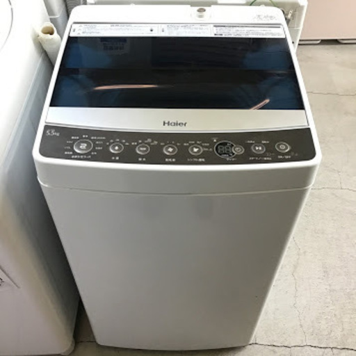 【送料無料・設置無料サービス有り】洗濯機 2018年製 Haier JW-C55A 中古