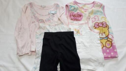 新品ショートパンツ110セット女の子ハローキティサンリオアニーファムショートパンツくろぱん かわこ 下祇園の子供用品の中古あげます 譲ります ジモティーで不用品の処分