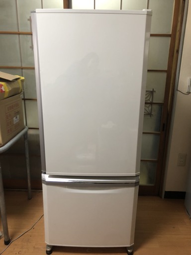 三菱300L 2ドア冷凍冷蔵庫 2014年製