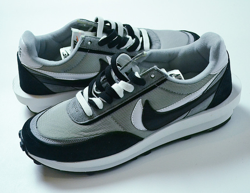 未使用/新古品■ナイキ x サカイ LD Waffle ワッフル■NIKE×SACAI■モノトーン■③