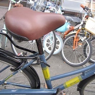 自転車 26インチ CLASSTATION 6段切替 ライト かご 荷台付 シティー