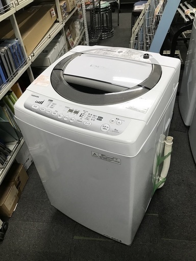 2014年式 TOSHIBA 全自動洗濯機 8kg