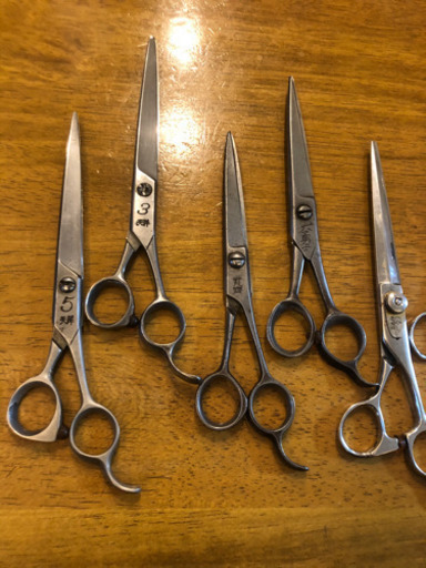 アウトレット 最終値下げ、カットハサミ、シャギーハサミ、すき  