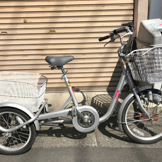 中古整備済み三輪自転車 アサヒサイクル Rosemary