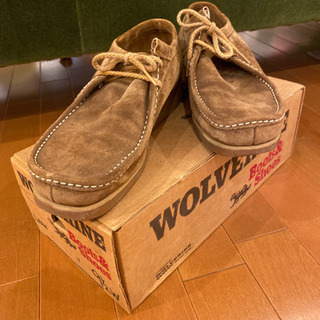 WOLVERINE スウェード　靴　9ﾊｰﾌ 箱あり