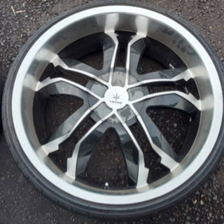 verde 22インチ 深リム 4本セット　ホイール