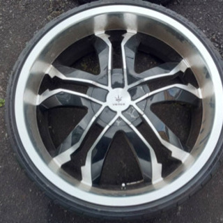 verde 22インチ 深リム 4本セット　ホイール