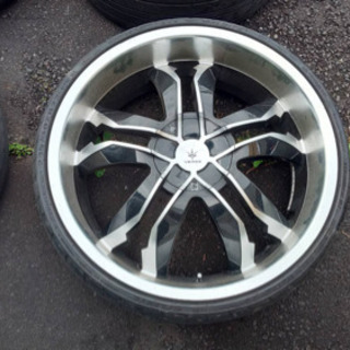 verde 22インチ 深リム 4本セット　ホイール