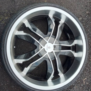 verde 22インチ 深リム 4本セット　ホイール