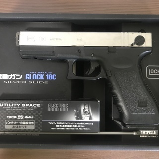 東京マルイ(TOKYO MARUI) GLOCK 18C SIL...