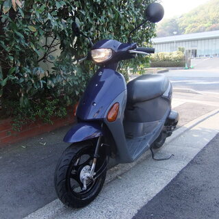スズキ レッツ4(４サイクル) 中古実動車 リアタイヤ新品 バッテリー ...