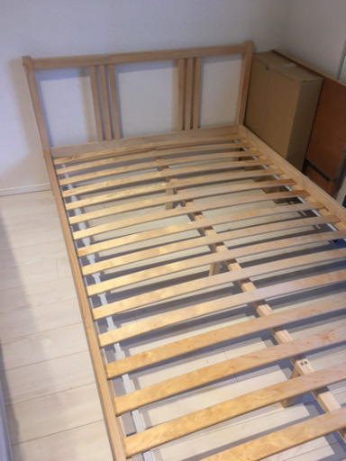 【取引中】IKEA セミダブルベッド FJELLSE \u0026 LUROY \u0026 HAMARVIK