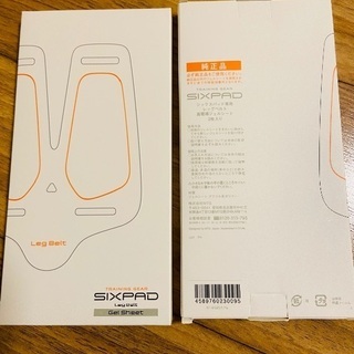 SIX PAD Leg Belt ×2 ※専用ジェルシート付き