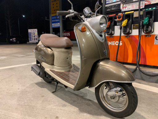 ヤマハ ビーノ 50 cc 原付 スクーター  2スト 実動  書類 カギあり 型式5AU