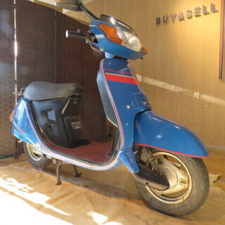 □HONDA LEAD ホンダ リード AF01 50cc 8584km ブルー 実動! 原付 原チャリ スクーター バイク 札幌発