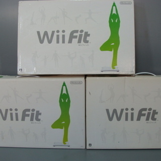 ☆★　Wii Fit ３台セット　無料