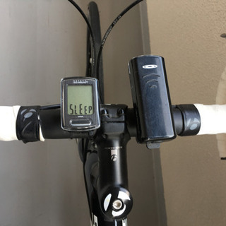 トレック　ロードバイク　シューズ、サクイルメーターなど付属品あり！