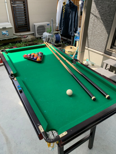 ビリヤード、卓球、テーブルホッケー3役1台