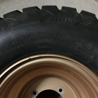 ☆E-TON 四輪バギー ATV リアタイヤ・ホイールセット☆MAXXIS AT20×11-9