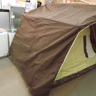 小川テント オーナーロッジ NO9000 キャンプ用品 ブラウン 4人用 札幌