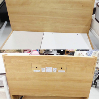 ニトリ 収納付き シングルベッド 長谷川家具 マットレス付き 苫小牧西店