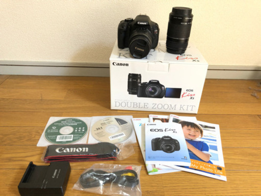 【一眼レフ】【中古カメラ】Canon EOS KISS X5 Wズームキット