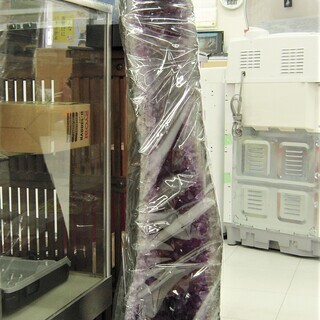 アメジストドーム 紫水晶 110㎝ 44㎏ 天然石 置物 インテリア 苫小牧西店