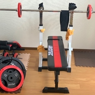 筋トレ自宅】ベンチプレスセット