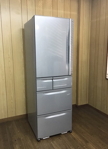 東芝 ノンフロン冷凍冷蔵庫 405L 5ドア GR-A41NL 自動製氷