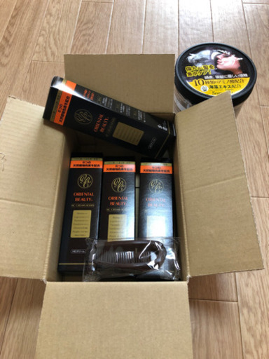 お取引中 白髪染めクリーム新品未開封ブラシ付き はむはむハムハム 志木のヘアケアの中古あげます 譲ります ジモティーで不用品の処分