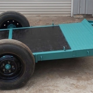 鹿児島発 運搬トレーラー 外寸 約400×152×63㎝