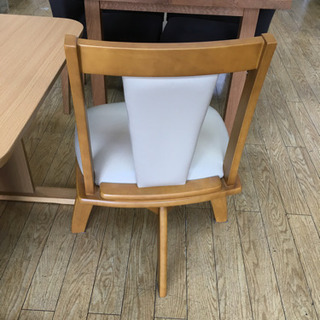 家具 極美品 ニトリ ダイニング3点セット 回転チェア