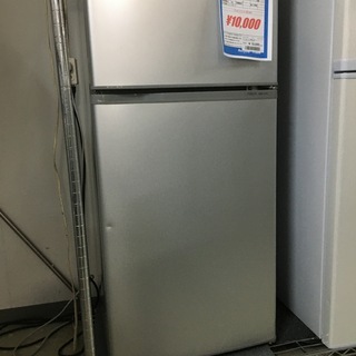 AQUA　109L 2ドア冷蔵庫　AQR-111A　2012年