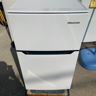 Hisense 2018年製 2ドア冷凍冷蔵庫 93ℓ HR-B95A - 生活家電