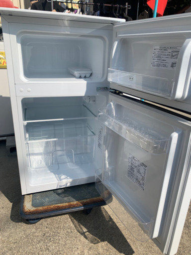 Hisense 2018年製　2ドア冷凍冷蔵庫　93ℓ HR-B95A