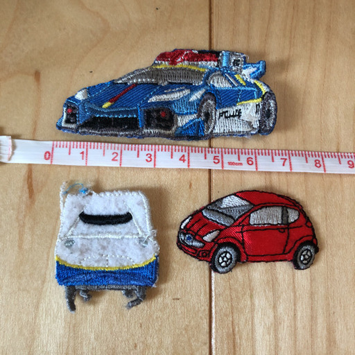 アップリケ 男の子 新幹線 車 ポリスカー かっこいい 3つ おまとめセット Mi I 大阪狭山のその他の中古あげます 譲ります ジモティーで不用品の処分