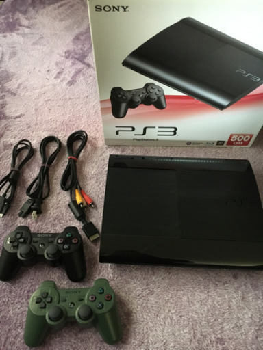 【美品】プレステーション3 500GB★コントローラ2個付き★