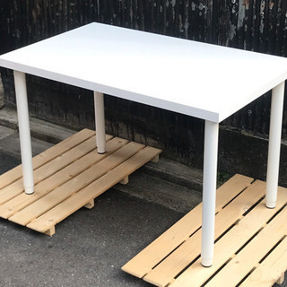 IKEA 伸縮テーブル　ホワイト
