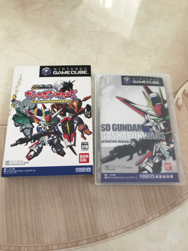 ゲームキューブ Sdガンダム ガシャポンウォーズ 美品 ユメノウタ 岡崎のテレビゲーム ゲームキューブ の中古あげます 譲ります ジモティーで不用品の処分