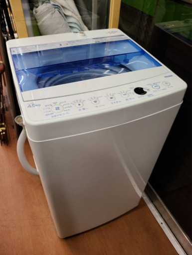 ※終了※【2018年製】【美品】【3ヶ月保証】4.5kg 洗濯機　ハイアール　Haier JW-C45CK（50/60Hz用）