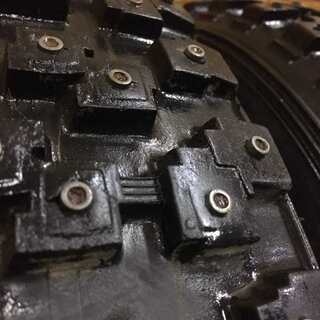 DUNLOP SP SPORT 51-R 185/60R14 14インチ スパイクタイヤ 4本 バリ溝 カップピン 希少　(TD300) クレジットカード QR決済可能