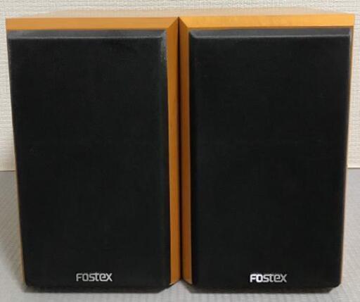 FOSTEX GX100MA 2Way バスレフ型 スピーカー ペア ブラウン オーディオ K4833088